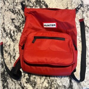 Hunter small backpack, waterproof with latch, brand new